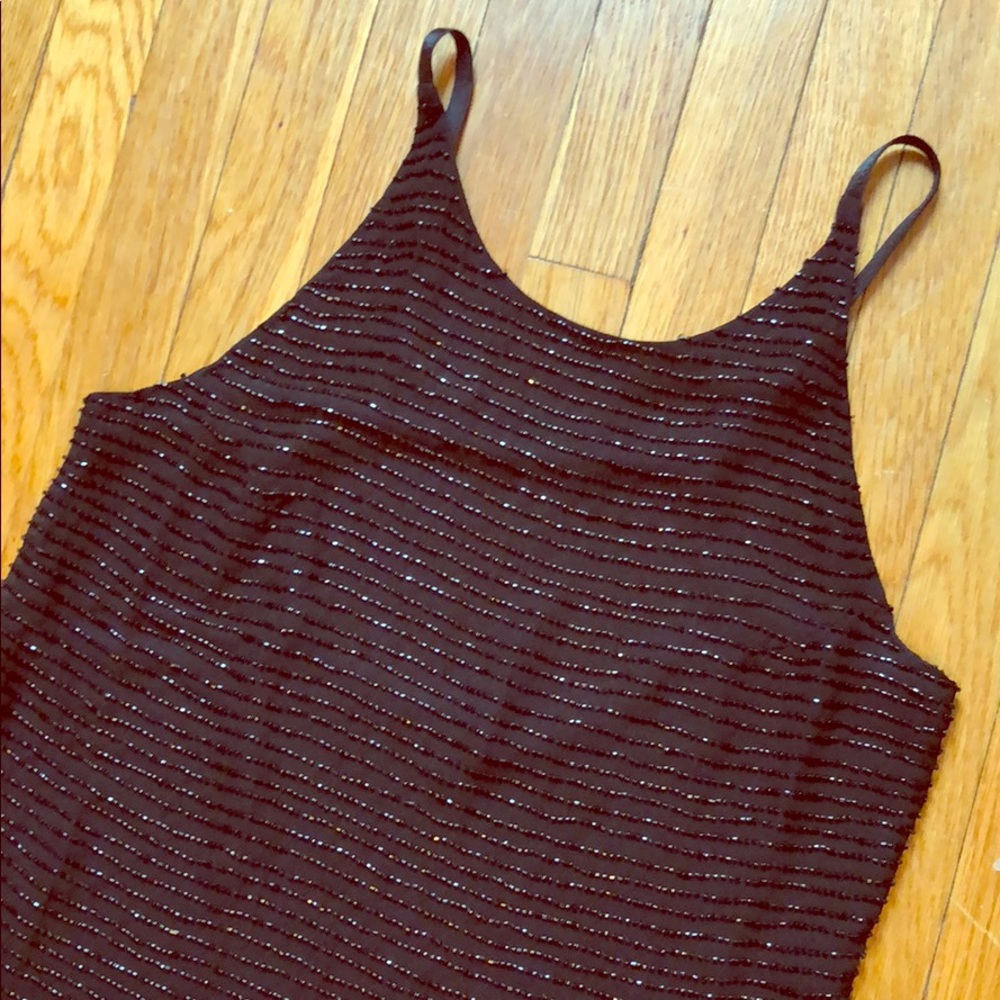 Topshop Sequin Top